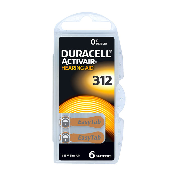 Duracell hearing aid batteries