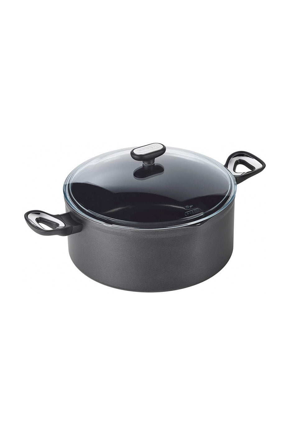 Origin + Non-Stick Aluminium Induction Saucepan with lid - Pyrex